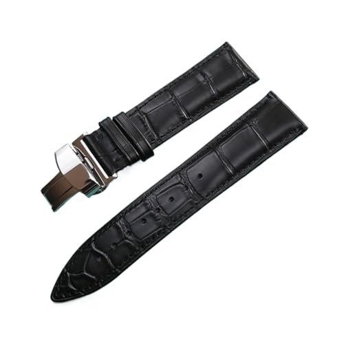 Sangle de montre en cuir flexible motif bambou ajustable pour un confort durable