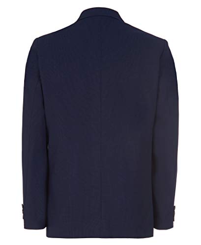 image for IZOD Boys' Big Bi-Stretch Blazer Suit Jacket, Blue Mini Grid, 10