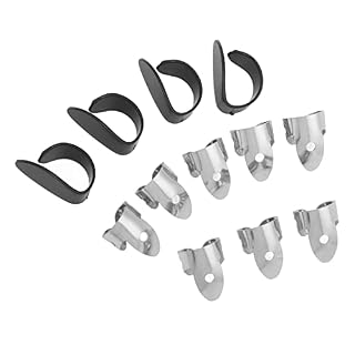 Protecteur de médiators de pouce, mieux jouer noir argent 12 pièces en plastique métal idéal présent guitare doigt Pick… - Les Beatles, Paul McCartney, John Lennon, RIngo Starr, George Harrison Protecteur de médiators de pouce, mieux jouer noir argent 12 pièces en plastique métal idéal présent guitare doigt Pick… – Image 6