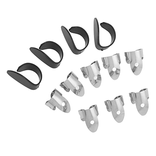 Protecteur de médiators de pouce, plastique métal mieux jouer match parfait 12 pièces design ouvert idéal présent… - Les Beatles, Paul McCartney, John Lennon, RIngo Starr, George Harrison Protecteur de médiators de pouce, plastique métal mieux jouer match parfait 12 pièces design ouvert idéal présent… – Image 8