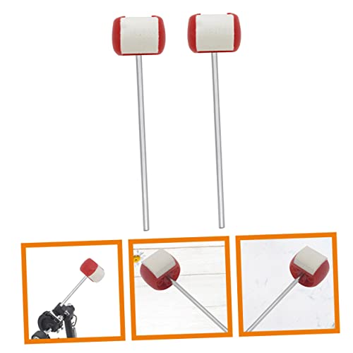 2pcs Felt Drum Beater para pedal de bombo miniatura 5