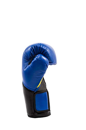 Everlast Elite Pro Style Training Gloves, Blue, 12 Oz #TOP2