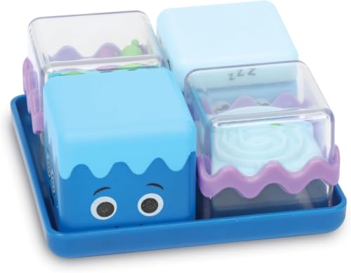 Image of Learning Resources Cool Down Cubes Sensory Fidget Set, Fidgets for Kids, Sensory Toys for Toddlers, Fidgets for Classrooms, Easter Basket Toys, Ages 3+,5 Pieces (Pack of 10)