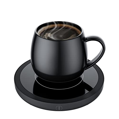 Coffee Mug Warmer Smart Cup Warmer with 3 Temperature Settings Electric Beverage Warmer Plate Auto...