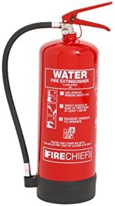 Firechief FXW6 Water Extinguisher, XTR, 6 L, Red