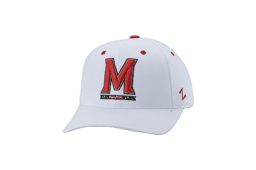 Maryland Terrapins NCAA Officially Licensed Snapback Hat Competitor White