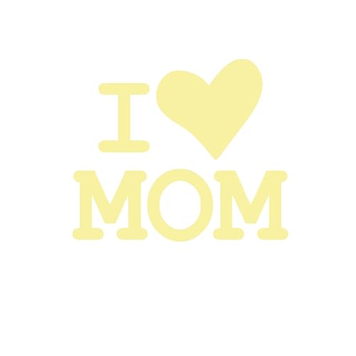 Miniatura 13 de I Heart Mom Iron On Transfer, I Love Mom Tshirt Decal, Mom Shirt Sticker, HTV Graphic Vinyl Patch, Pick Size Color, Iron-On Almost Anything (Pink)