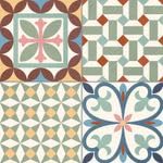VINTAGE MIX 16.5 x 16.5 Feinsteinzeug Wand- und Bodenfliese Keramik Deko-Fliese
