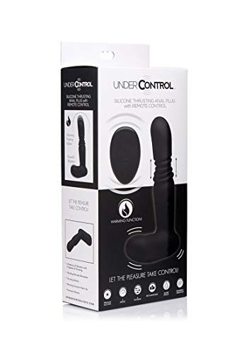 Thrusting anal plug Under Control télécommandé pour massage intime profond