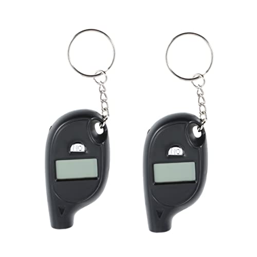 Unomor Digital Tire Gauge for Car Truck Pressure Gauge Portable Tire Pressure Meter Keyring Design Easy to Use