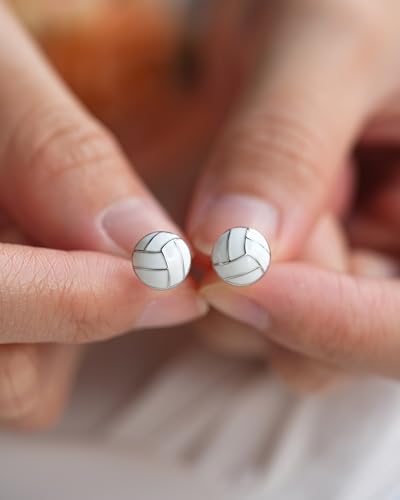 Baseball Soccer Volleyball Earrings Gifts for Women Girls4
