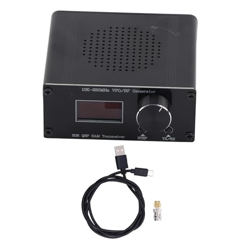 PACCHETTO COMPRESO: L' dei pacchetti include 1 ricetrasmettitore SDR QRP HF, 1 cavo dati USB e 1 connettore.