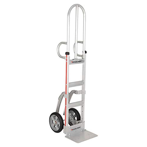 Carretilla manual Magliner aluminio 10" ruedas 500 lb miniatura 1