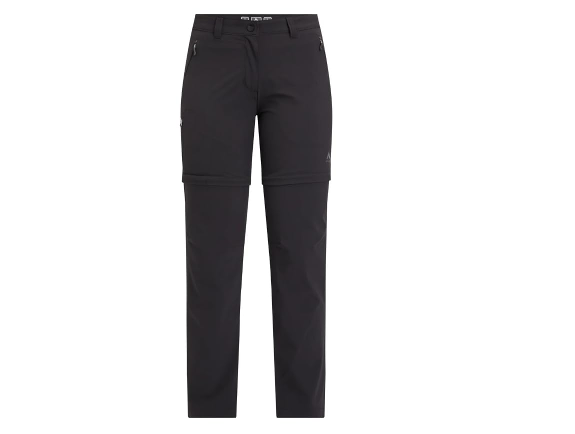 McKINLEY Outdoorhose Malloy II W SHT – Black Night 4-Wege-Stretch Dry Plus Greenfirst