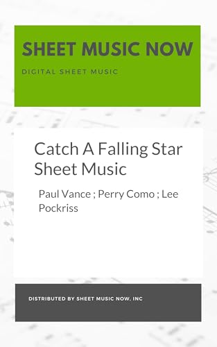 Catch A Falling Star Sheet Music