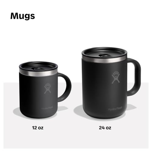 Hydro Flask Coffee Mug – Insulated Stainless Steel, Non Spill, Leak Resistant Travel Mug 12 Oz Deep Teal - image 5