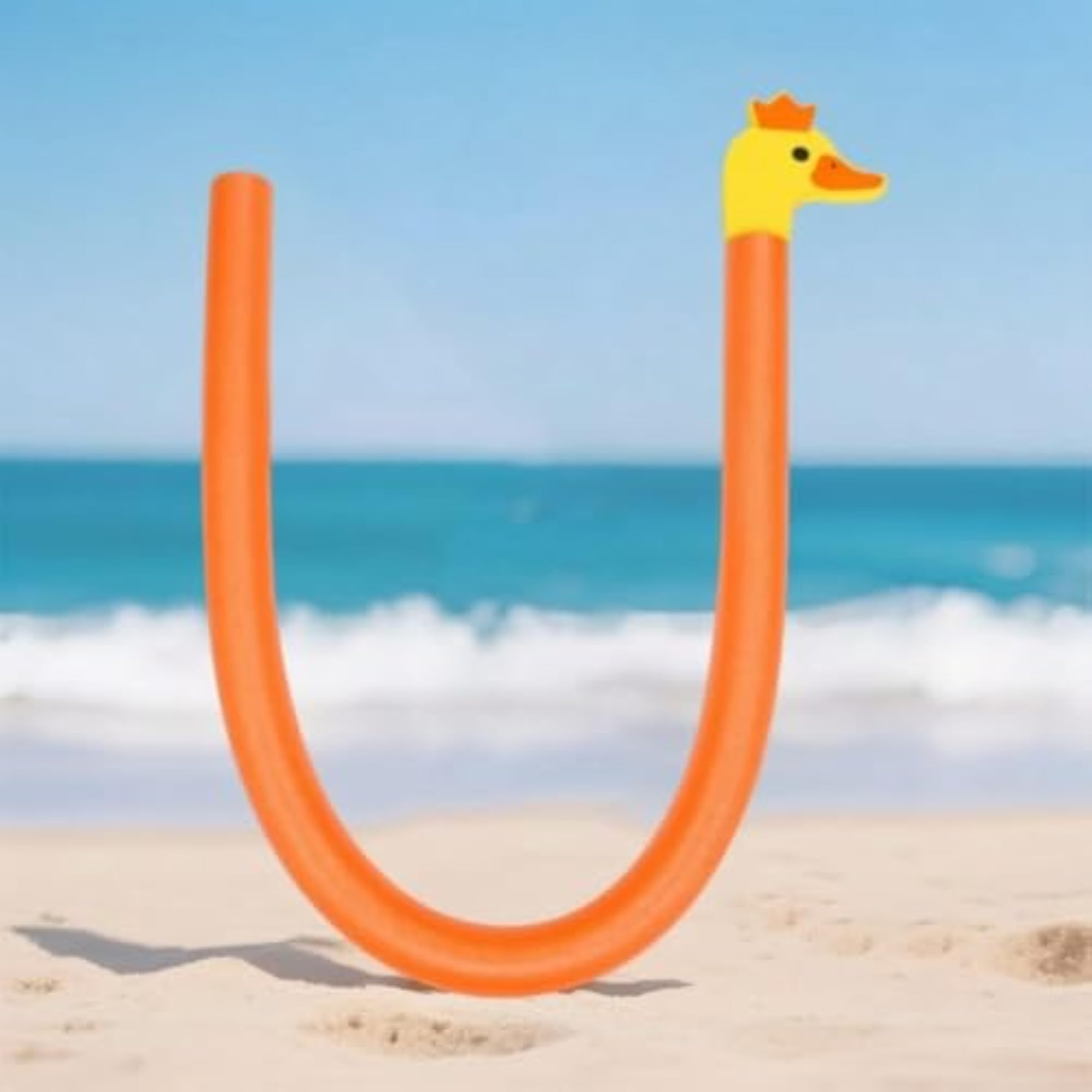 Lightweight Foam Swim Noodle with Animal Head