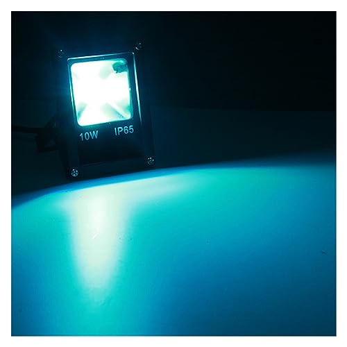 LED lampe de recherche extérieure 50W bleu anti-obscurité avec coque noire étanche