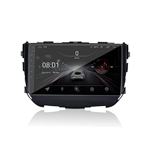 Image of AUTO SNAP 9 Inches 22cm Touch Screen Android 12 Gorilla Glass IPS Display Car Stereo with 2GB RAM /16 GB ROM GPS /Wi-Fi /Navigation /Steering Wheel Controls Mirror Link Compatible for Maruti Suzuki Brezza