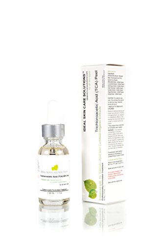TCA 20% Peel Enhanced with 5% Salicylic Acid - With USDA Certified Organic Extracts, Chemical Peel solution, 1 oz / 30mL