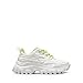 DREAM PAIRS Women Chunky Fashion Sneakers Platform Bold Lace-Up Comfortable Sneakers,Size 9,White/Green,SDFN2368W