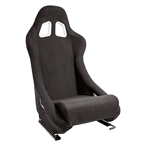 AutoStyle Siège baquet 'BH' - Noir - Dossier fixe - incl. glissières
