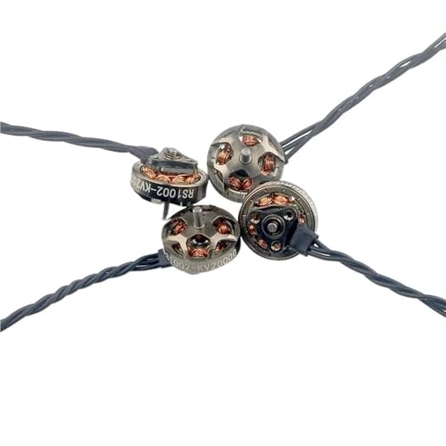 4PCS EX1002 RS1002 20000KV 1S ブラシレスモーター 1.5mm FPVフリースタイル75mm Tinywhoops Mobula7 1Sシリーズアップグレード対応 Spare parts(4PCS RS1002 20000KV)