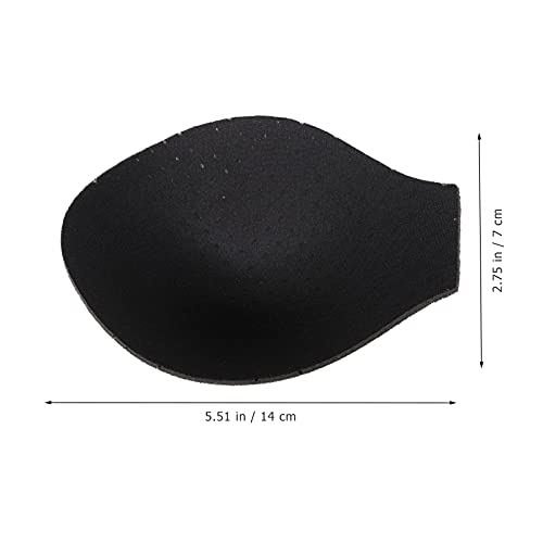 SOIMISS Underwear Swim Briefs Pad Enhancing Cup Sponge Mats Swimwear Coasters Trunks Cups 4 Pcs Black3