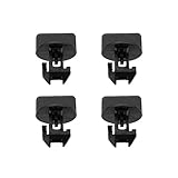 4PCS Rear Bumper Trailer Tow Hitch Cover Nut, 68249278AA, 11610049, Compatible with Chevy GMC Yukon, Dodge Durango 2014-2022