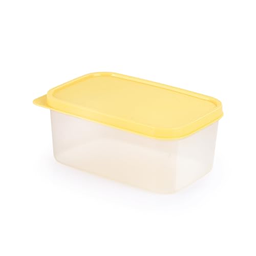 Image of Plastic Storage Food Containers with Lid Set of 6 (3x350ml & 3x250ml) Multicolor,BPA Free Food Grade Plastic Container,Microwave & Dishwasher Safe,Airtight Leak Proof,Lunch box for office