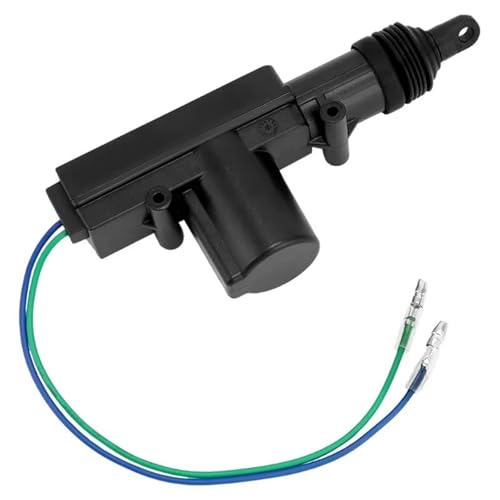 Cerradura Puerta Coche Motor Actuador Cerradura Puerta Coche Universal Kit Componentes Cierre Centralizado Potencia Alta Resistencia 12V 2 Cables Izquierda Actuador Pestillo