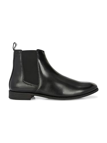 Image of EL PASO Men Faux Leather Casual Chelsea Boots