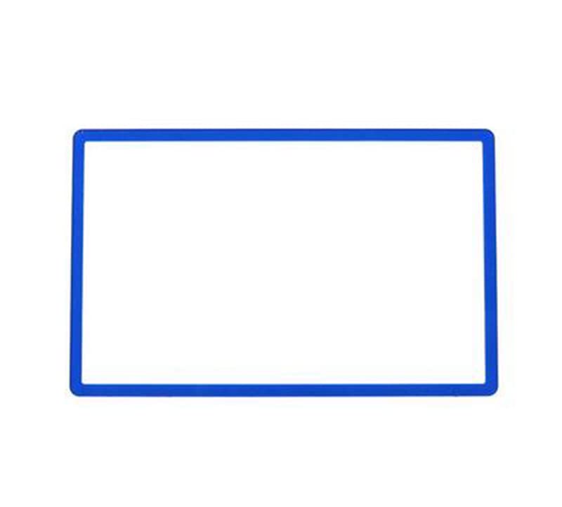 Image of Glass Up Screen Lens with Adhesive for 2DS Console Replacement (Blue)