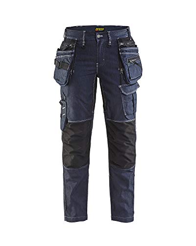 Blaklader 79901141 PANTALON D'ARTISAN POUR DAMES X1900 STRETCH, Bleu marine/Noir, taille D19