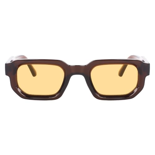 Image of Peter Jones Unisex Broad Frame Square UV /UB Protected Sunglasses (3887)