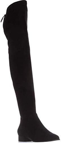 DKNY Womens Tyra Closed Toe Knee High Fashion Boots, Black, Size 7.0 | Image 1