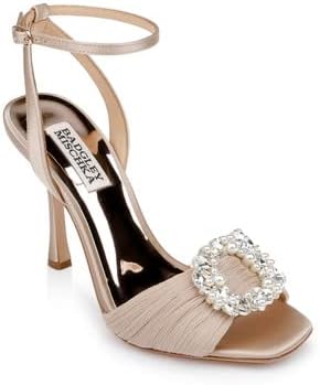 Badgley Mischka Women's Nixie Peep Toe Stiletto Sandal Heeled - Image 8
