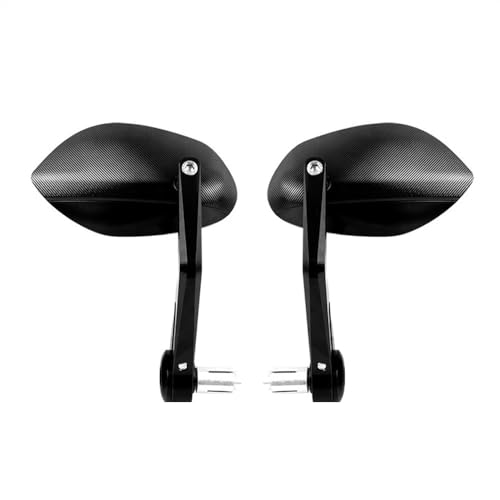 Espejos retrovisores universales de manillar azul antideslumbrante para scooter GTS300
