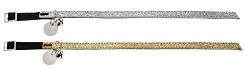 Ferplast Gat 5624 C10 e 31, Coleira para Gatos, com Elástico e Sininho Ferplast para Gatos, Variado