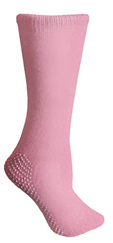 Yacht & Smith Women's Gripper Tube Socks, Non Slip Grippy Socks, Colorful No Skid Sock Bulk #TOP3