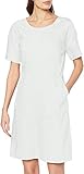  Noa Noa Damen Basic Linen Kleid, Elfenbein (Tofu 712), (Herstellergröße:38)