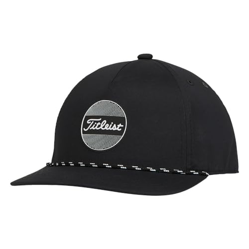 Titleist Golf Previous Season Juniors Boys Boardwalk Rope Hat Black/White