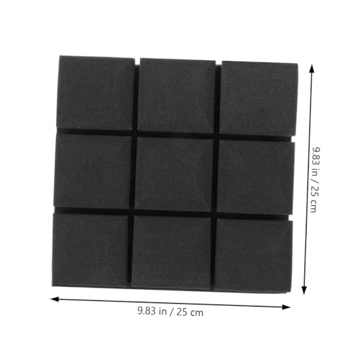 4 paneles de espuma acústica para insonorización espuma de alta densidad para reducción de ruido para paredes azulejos de tratamiento acústico para estudios y oficinas en casa miniatura 2