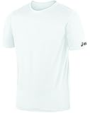 ASICS Men's Circuit-7 Warm Up Running Shirt,White,X-Large