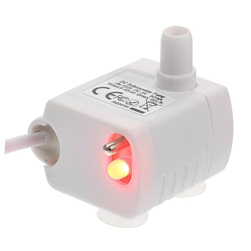 Bomba de agua Mipcase para fuente de mascotas blanca