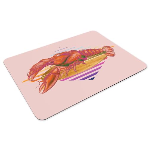 Grand set de table rose antidérapant lavable pour protection de table - 3