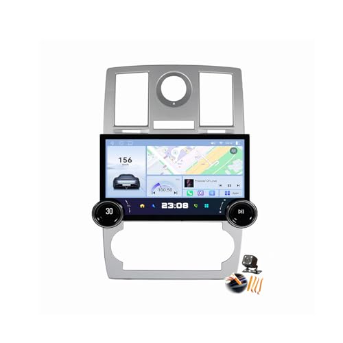 8core 2+32gb,YLOXFW Carro Stereo Android 14.0 Rádio para Ch-rysler 300C 2004-2011 Navegação GPS Sat