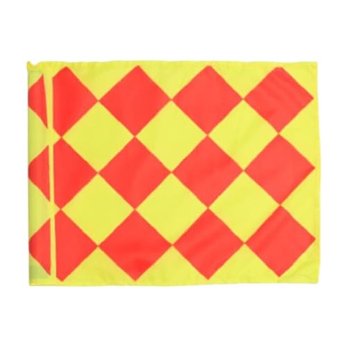 QSTDGVPW Football Corner Flag Referee Gear 44 Cmx34 cm for Game Use