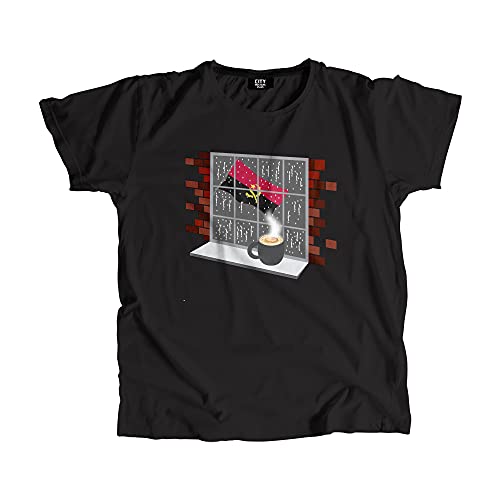 T-shirt Angola Coffee Rain de qualité supérieure au fini impeccable