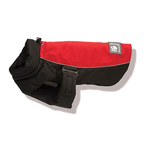 Danish Design Red Sports Luxe Dog Coat 55cm (22in), 22 Inch